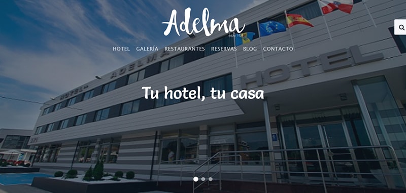 Hotel Adelma desarrollo web cantabria españa coinfes